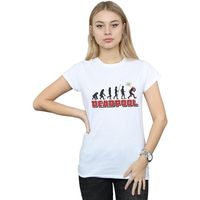 marvel camiseta manga larga evolution para mujer