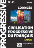 civilisation progressive du francais - niveau avance b2c1 - corrige