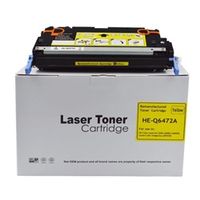 alpa-cartridge reman hp laserjet 3600 yellow toner q6472a