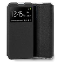 cool funda flip cover lisa negra para oppo a16a16sa54s