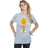 disney camiseta manga larga chip n dale the funny one para mujer