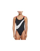 banador de natacion nike scoop neck one piece mujer