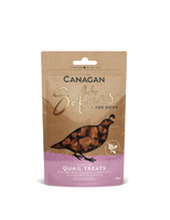 snacks naaturales para perro canagan softies codorniz 200g