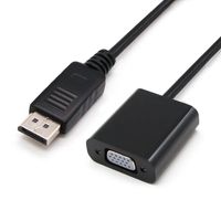 nanocable conversor displayport a svga negro 15 cm