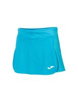 falda de padel para tenis joma open ii mujer  nina turquesa fluo