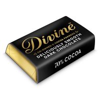 divine dark chocolate minis - pack of 100 mini bars