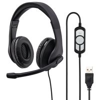 hama hs-usb300 auricular usb con microfono