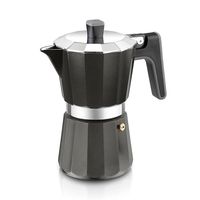 cafetera italiana - bra perfecta black 9 tazas