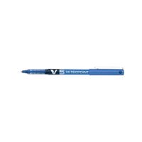 pilot v5 hi-tecpoint ultra rollerballxfine blue pack of 12 bxv503