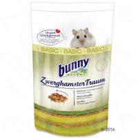 comida zwerghamster traum basic  para hamster enano - 2 x 600 g - pack ahorro