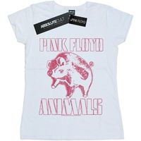 pink floyd camiseta manga larga animals para mujer