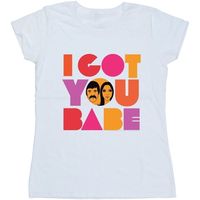 sonny  cher camiseta manga larga i got you para mujer