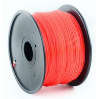 gembird bobina de filamento pla 175mm 1kg rojo