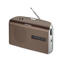 grundig music 60 radio amfm marron