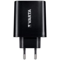 varta cargador triple usbusb-c 7w negro