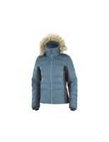 chaqueta de esqui salomon stormcozy w light blue