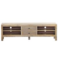 mueble tv madera mango 170x35x51 cm