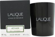 lalique candle 190g - vetiver bali