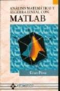 analisis matematico y algebra lineal con matlab