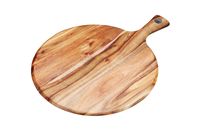 tabla de paddle para servir de madera de acacia marron