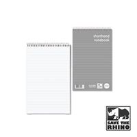 rhino 200 x 127 shorthand notebook 160 pages 8mm lined