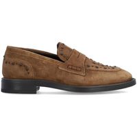 alpe mocasines mocasin de piel serraje tachas para hombre