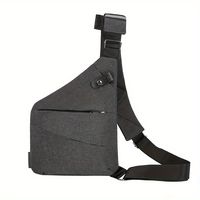 bolso cruzado antirrobo de moda para viajes bolso de pecho deportivo para correr bolso bandolera de negocios casual