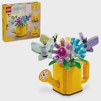 lego creator flores en regadera juguete 3en1 con bota y pajaros 31149