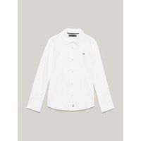 tommy hilfiger camisa manga larga kb0kb08868 hemp-ybr white para nino