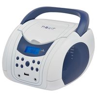 radio cd - nevir nvr-483ubblanco azul bluetooth