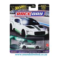 hot wheels coche 2018 bentley continental gt3 coleccion race day