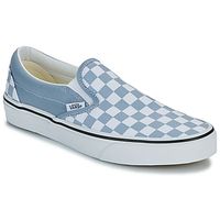 vans zapatos classic slip-on color theory checkerboard dusty blue para hombre