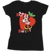 disney camiseta manga larga so sweet strawberry para mujer