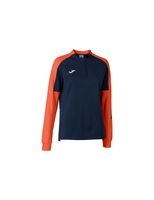 sudadera joma eco championship mujer marino naranja fluor