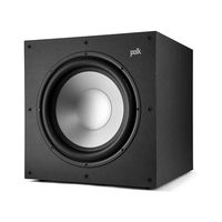 polk monitor xt12 subwoofer activo de 12 100w negro