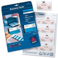 avery business cards 26gsm 8 per sheet ref c3215-25 2 cards