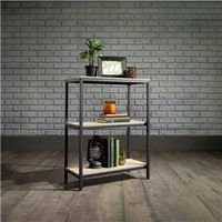 industrial style 2 shelf bookcase