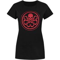 marvel camiseta manga larga ns4241 para mujer