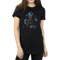 it camiseta manga larga pennywise grin para mujer