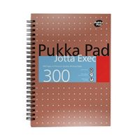 pukka pad ruled metallic wirebound executive jotta notepad - 7019-met