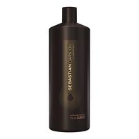 dark oil shampoo - 1000 ml - sebastian professional - champu ligero que aporta brillo al cabello