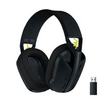 logitech g435 lightspeed auriculares gaming inalambricos negros