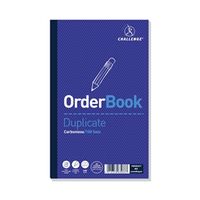 challenge carbonless duplicate order book 100 sets 210x130mm 5 pack