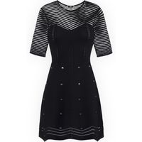 elisabetta franchi vestido am03b46e2 110 para mujer