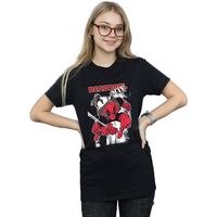 marvel camiseta manga larga bi20642 para mujer