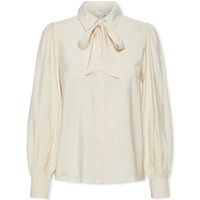 yas blusa yas noos pil bow shirt - birch para mujer