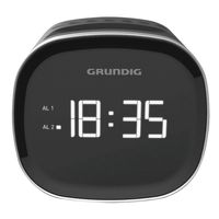 grundig sonoclock scc 240 radio despertador digital