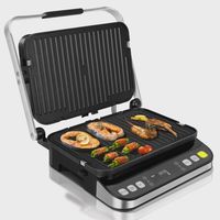 taylor swoden 10 en 1 grill sandwicheras y panini parrilla electrica 2 placas antiadherentes