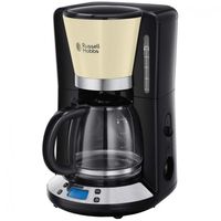 russel hobbs colours plus classic cream cafetera de goteo 125l 1100w