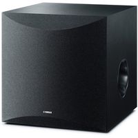 yamaha ns-sw100 subwoofer activo 100w negro